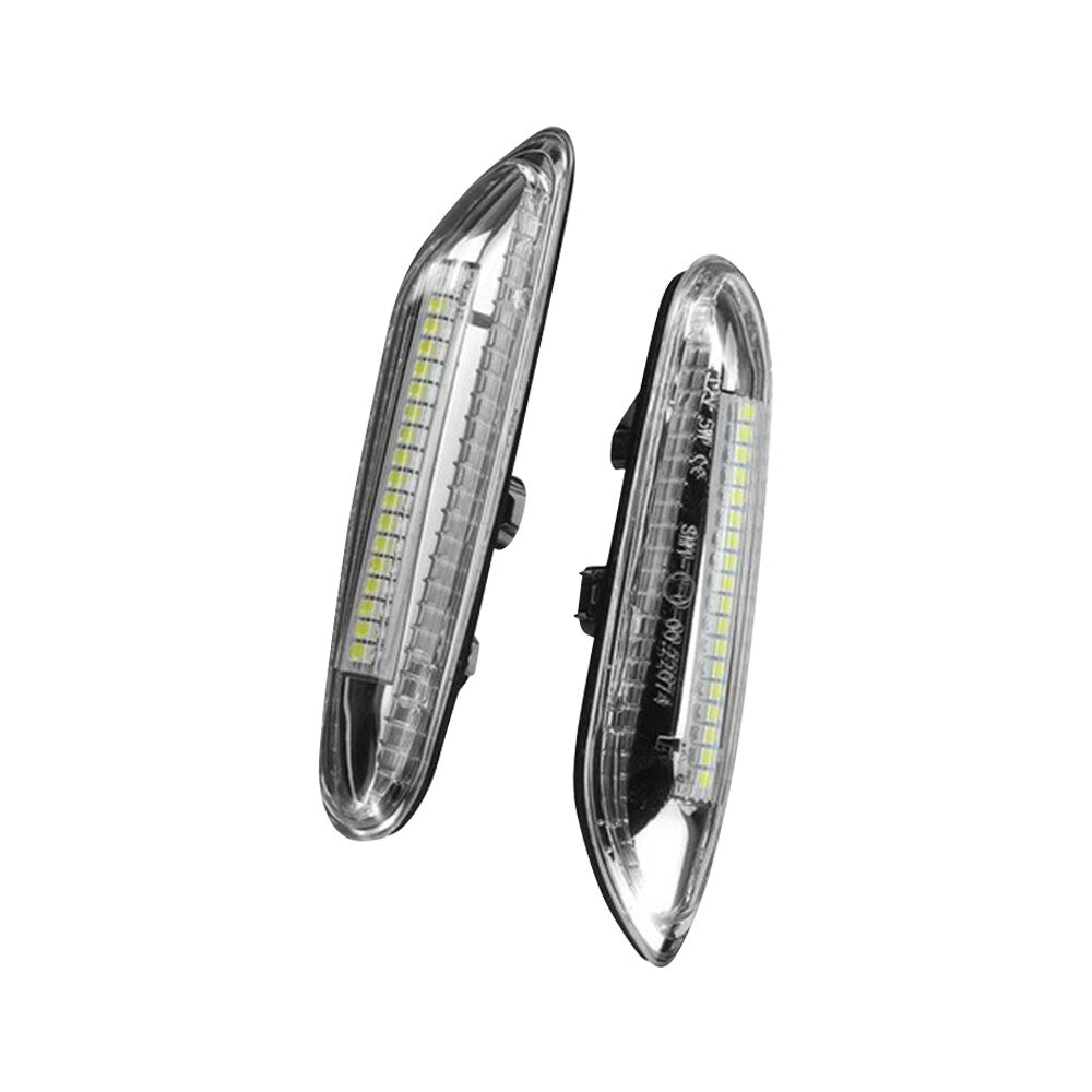 2X Dynamic LED Side Marker Light Signal Blinker Lamp for BMW E60 E61 E90 E81 E82