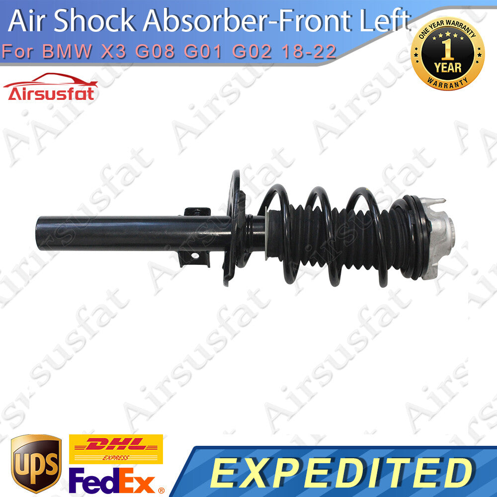 for BMW X3 G08 G01 G02 18-22 Front Left Air Suspension Shock Assembly w/o EDC