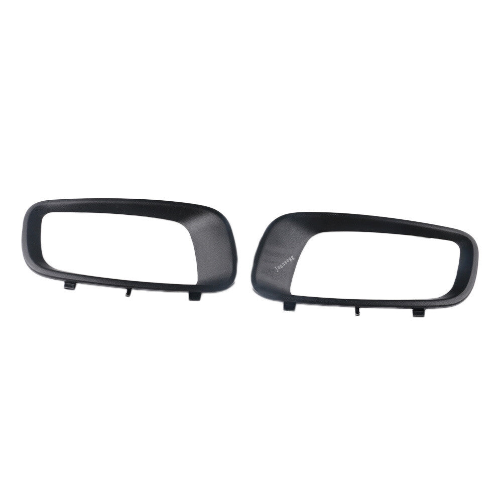 Pair Fog Light Lamp Cover Trim Left Right With Bezel for Mitsubishi for Pajero V73