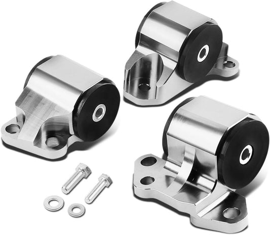 Billet Aluminum Engine Mount Kit 2 Bolt for EG EH/DC D15/D16 B16/B18 Swap Motor