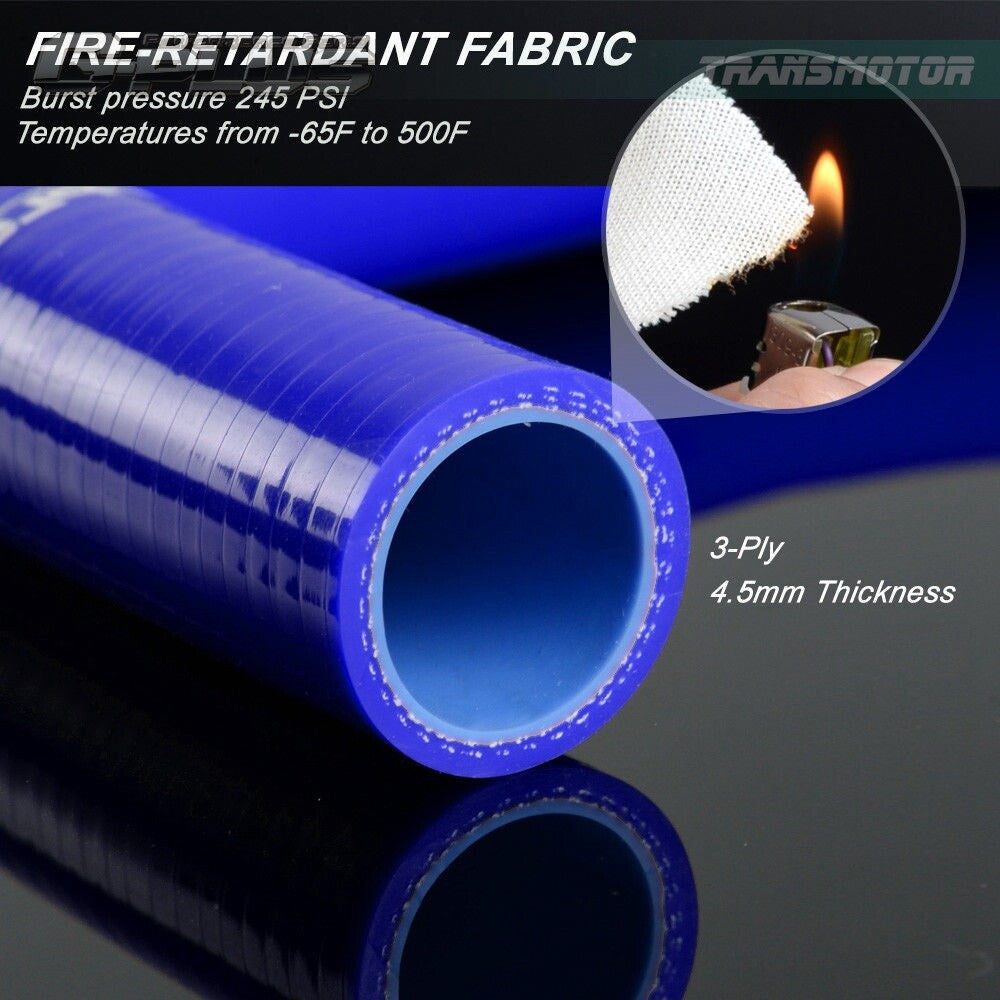 Silicone radiator hose clamp, blue, suitable for 01-05 for Dodge Neon SRT-4 SRT4 2.4