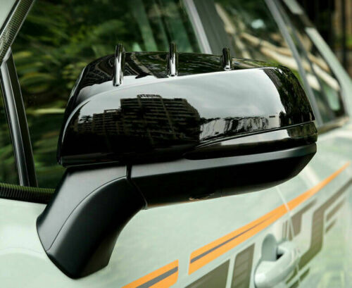For 2019-2023 for Toyota RAV4 Gloss Black Stripe Outer Rear View Mirror Cover Trims