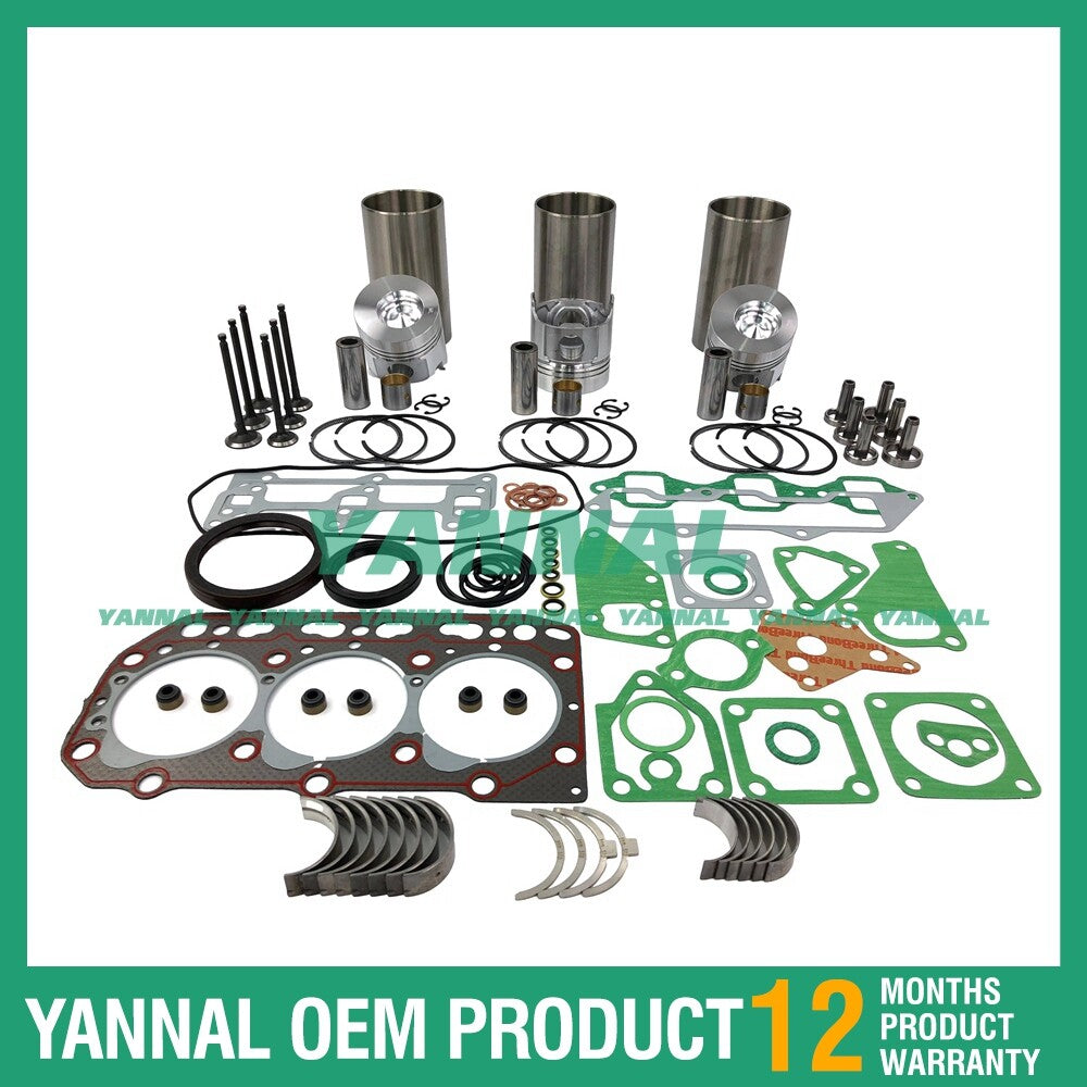 new 3D84-2 Overhaul and Reconstruction Kit with Gaskets for Komatsu Diesel Engines
