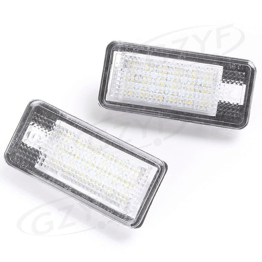 for Audi A3 for A4 for A5 for A6 for A8 Q7 Error Free 18-SMD White LED License Plate Light