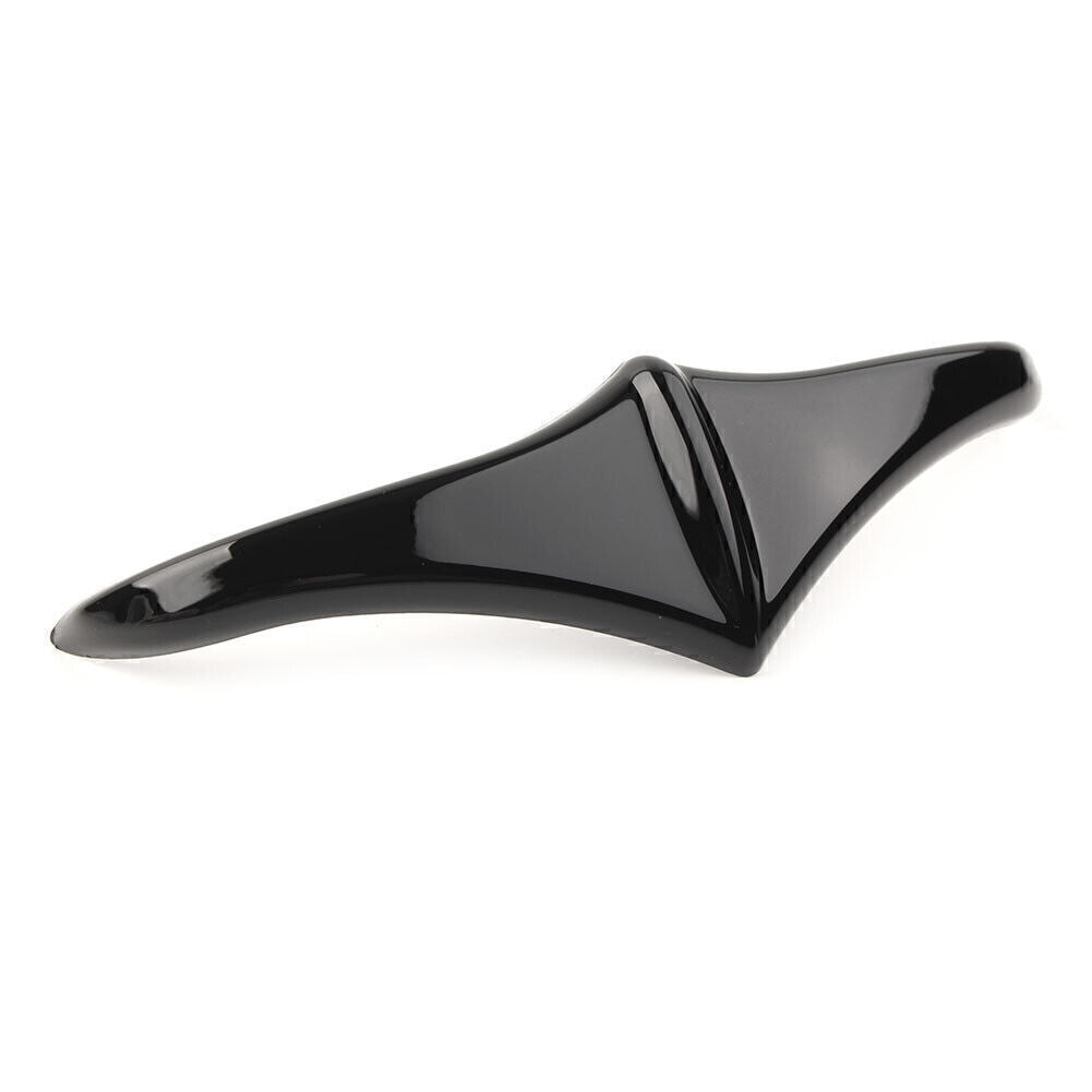 Black Rear Fender Accent Leading Edge Tip Trim for Harley Touring 1998-2019