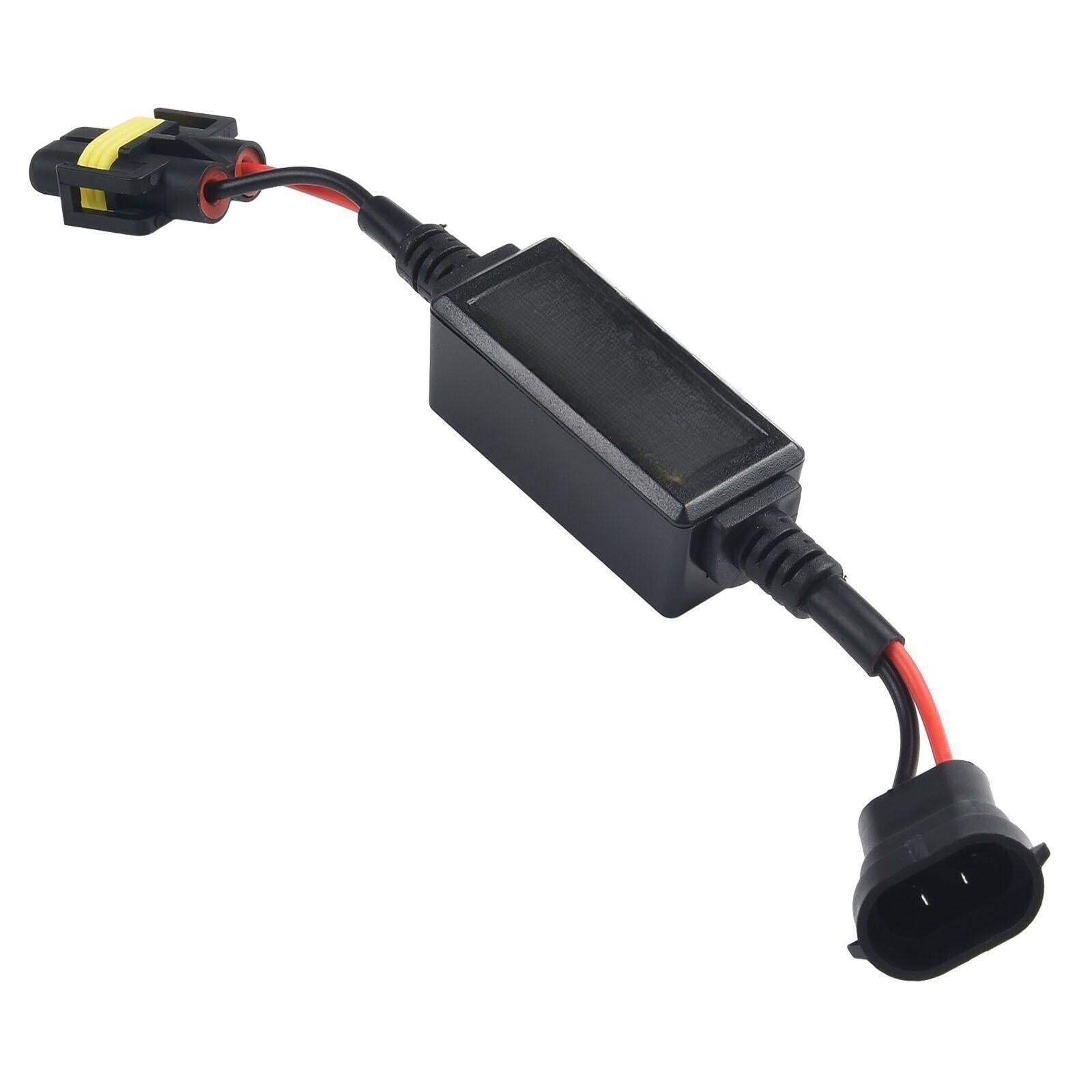 H9 H11 LED Headlight Canbus Error Anti Flicker Resistor Waterproof Adapter