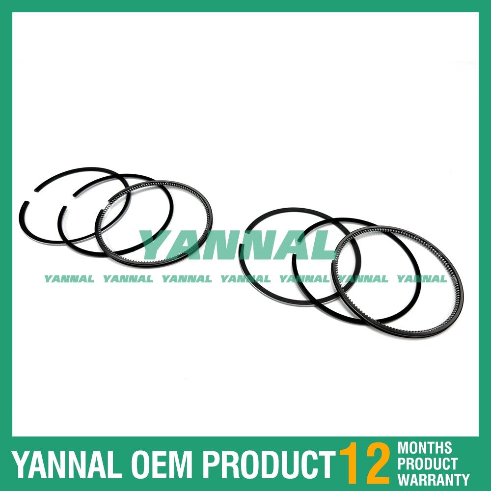 new 2x 15821-21050 piston rings STD for Kubota Z402 engines.