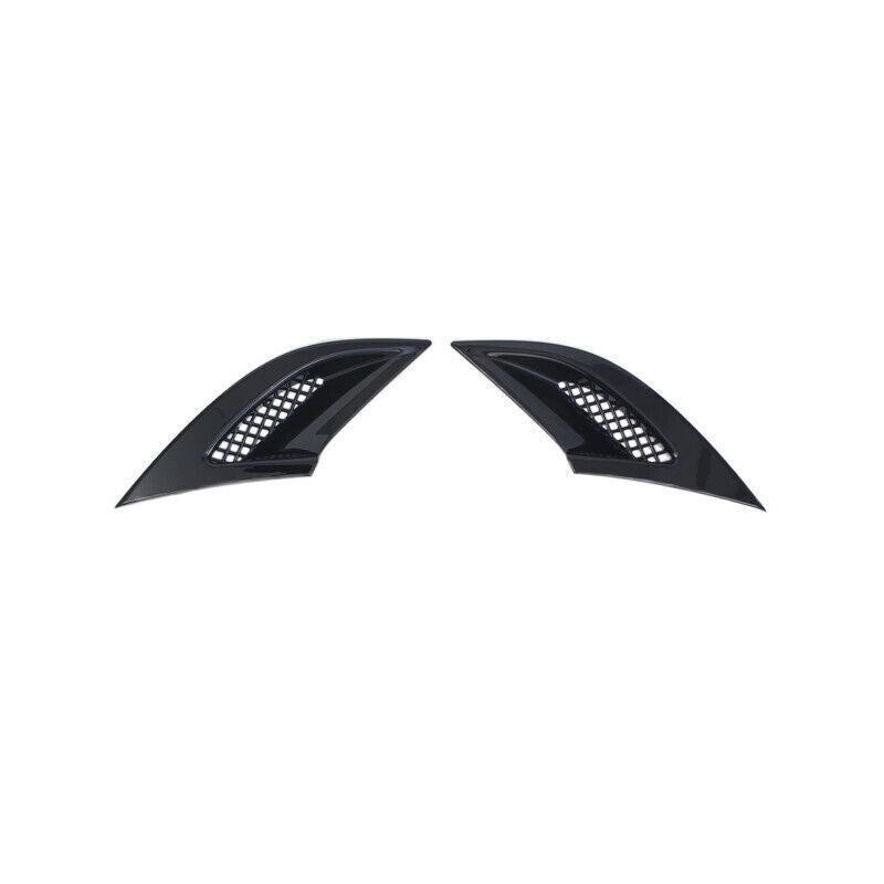 2X Black LeftRight Front Bumper Fog Lamp Cover Trim for Honda Accord 2023-2024
