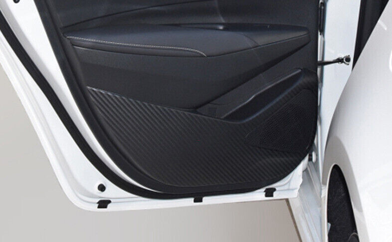 2020-2024 for Toyota for Corolla Carbon Fiber Sticker Car Door Anti Kick Panel Cover