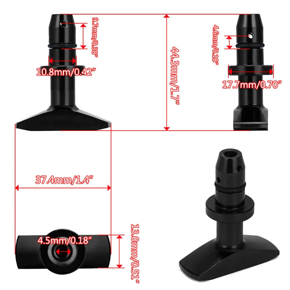 Gold Car Oil Dipstick Handle for Ford for Mustang for Dodge for Chrysler for Jeep V8 Engines