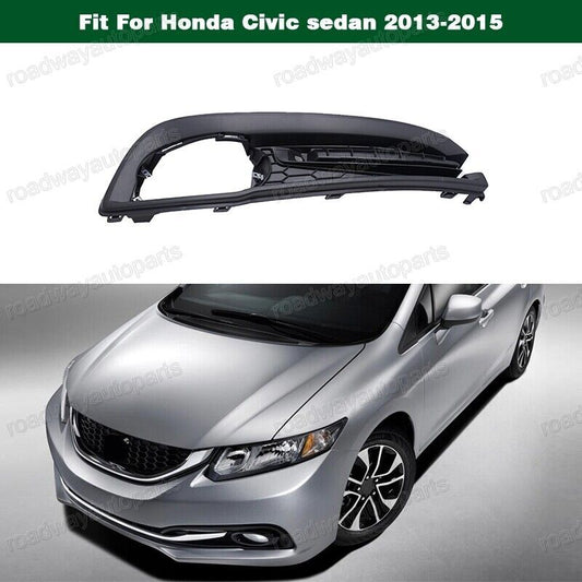 1Pcs Front Fog Light Cover Bezel Grille Right for Honda for Civic sedan 2013-2015