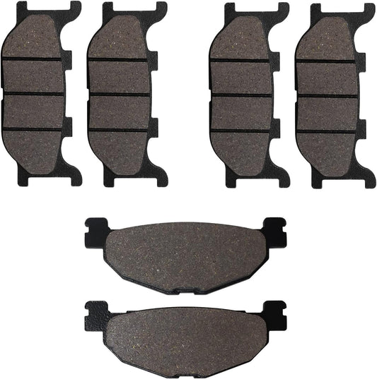 Front and Rear Brake Pads for YAMAHA YP400 YP 400 Majesty 400 2005 2006 2007