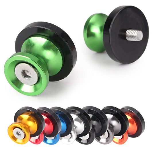 6mm Swingarm Spools Sliders Fit Daytona 675 2006 2007 2008 2009 2010