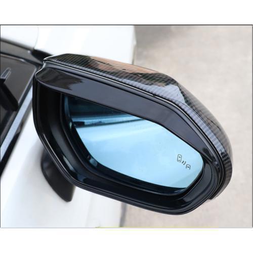 for Toyota RAV4 19-2023 Black Rearview Mirror Rain Guard Eyebrow cover Trim 2PCS