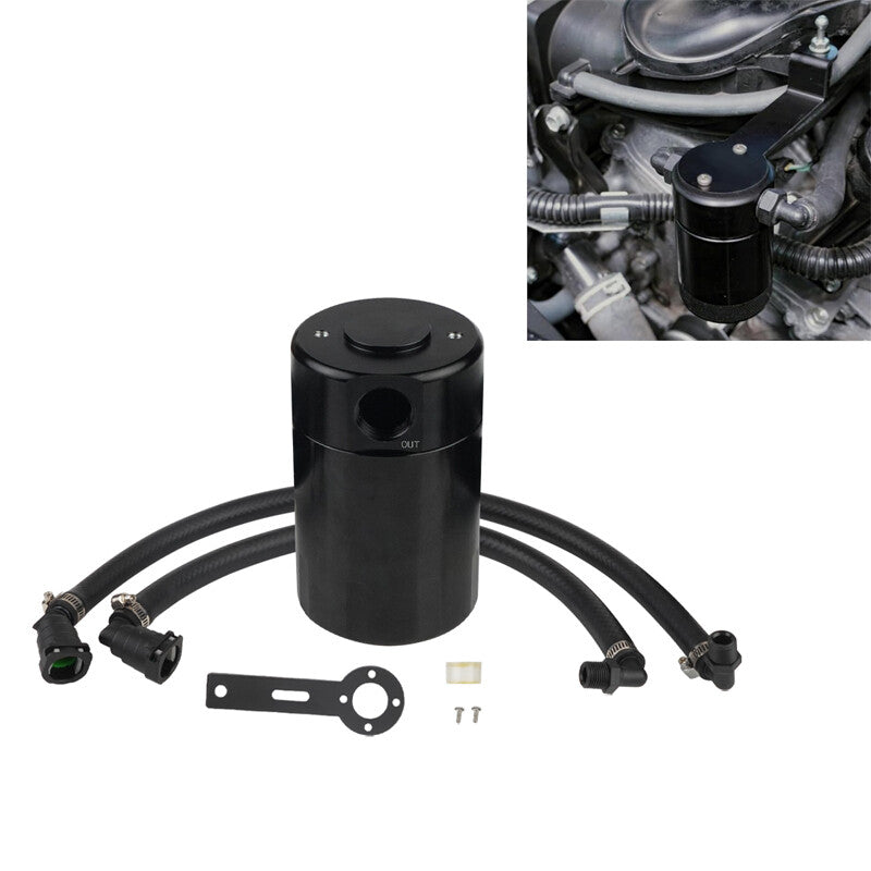 Air Oil Separator Oil Catch Can For 2021-2023 for Ram TRX 6.2L Aluminum Black
