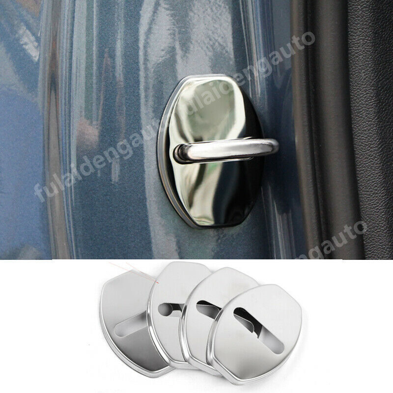 for Porsche Macan for Cayenne Boxster for 911 Silve Door Lock Protector Rust Proof Cover
