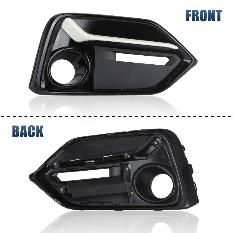 Front right fog light cover frame for Honda for Civic 2017-2021 5-door hatchback