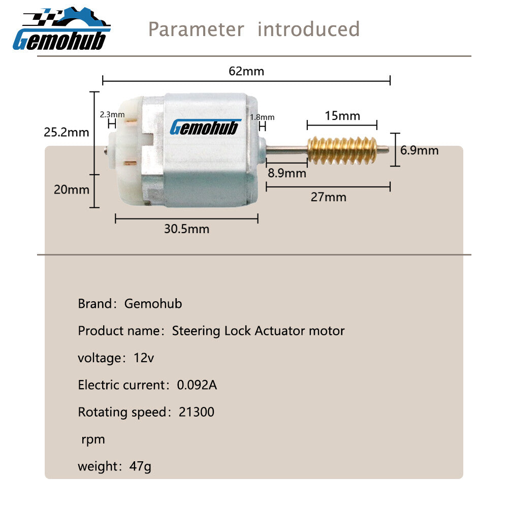 Steering Column Lock motor for 14-2020 for Nissan X-Trail T32 2019-2023 for Nissan Juke