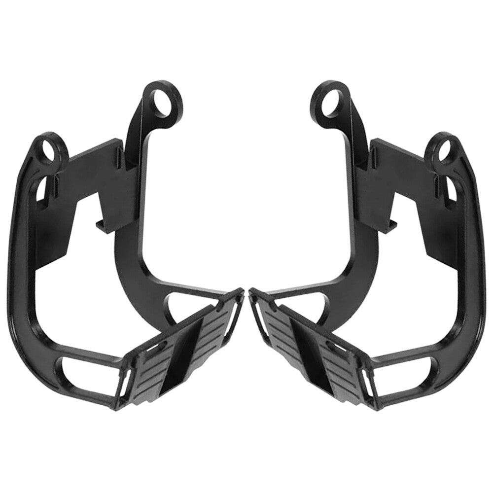 Pair For 528i 535i 550i 535d M5 2011-2016 Black Headlight Washer Cover Lever