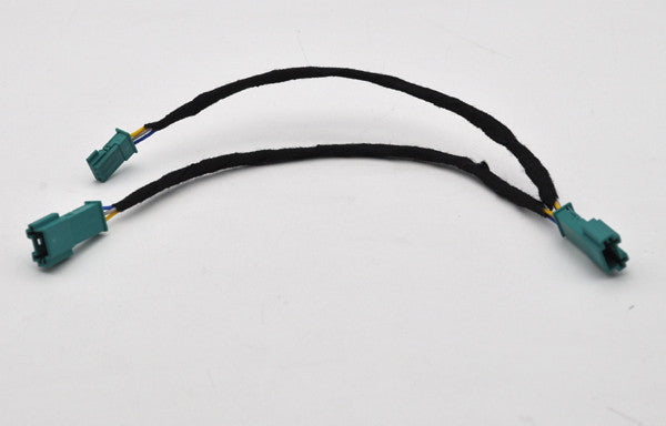 Illuminated LED AC/Radio cupholder Y-adapter splitter for BMW F30 F84 M3 M4 LCI