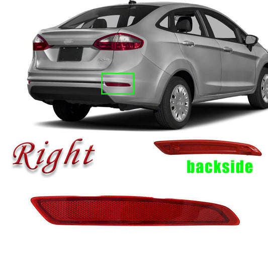 Right rear bumper reflector light applicable to for Ford Fiesta 2014-2019 sedans BS7Z13A565A