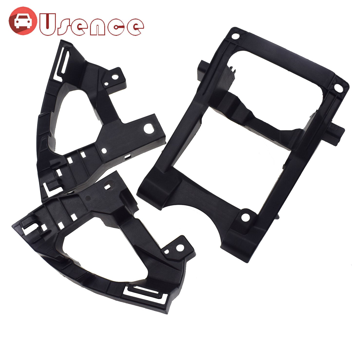 3PCS Headlight Support Grill Mounting Bracket Holder for Honda HRV HR-V 16-18
