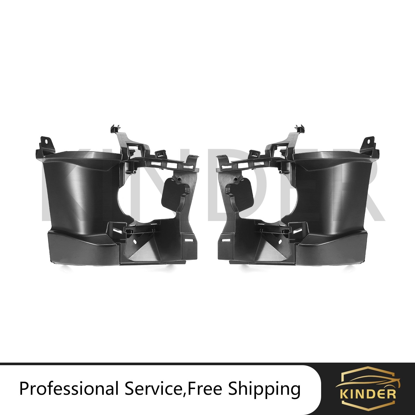 Left+Right Front Bumper Fog Light Support Bracket for BMW F30 F31 330i 340i