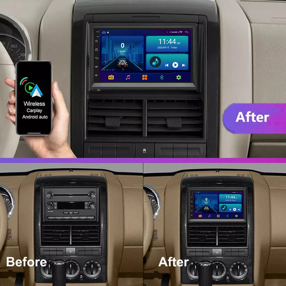 Android Carplay Car Stereo Radio GPS Screen for Ford Expedition EL/MAX 2007-14