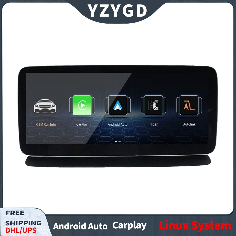 for Mercedes-Benz GLE GLS 2015-18 Android 12.3 CarPlay Screen Multimedia Player