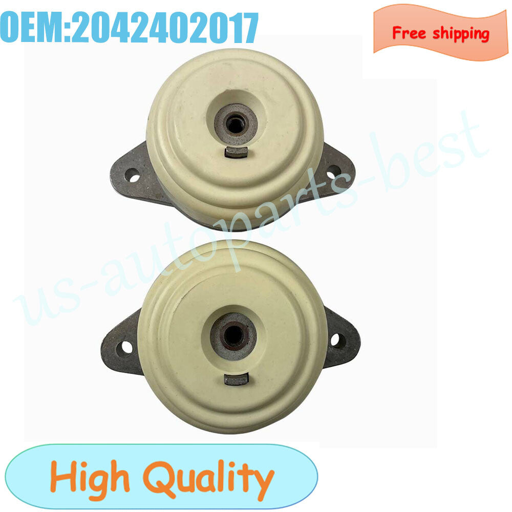 2 Front Left Right Engine Motor Mount Fits for Mercedes-Benz C250 C300 GLK350 AWD
