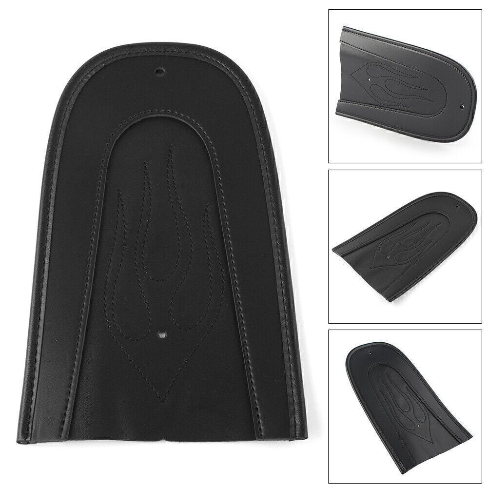 Solo for Seat Leather Flame Rear Fender Bib for Harley Sportster XL883 XL1200 04-15