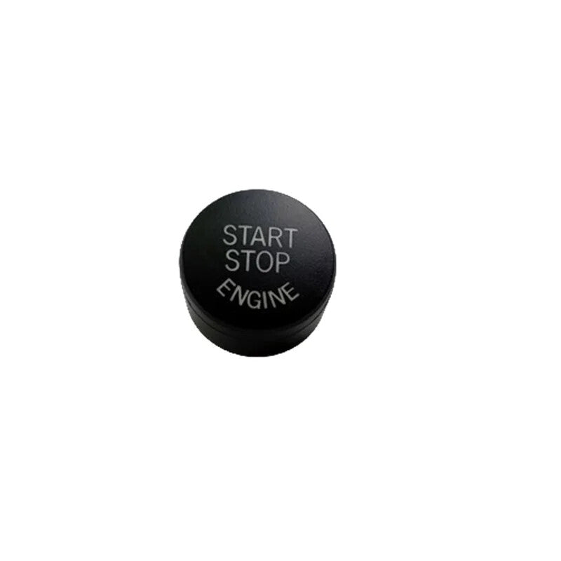 61319153831 Black Silver Car Engine Ignition Start Stop OFF Cover for BMW X3 X4