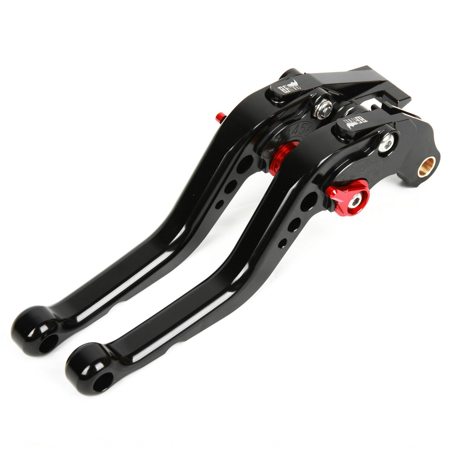 for Suzuki GS500F 2004-2009 2005 2006 2007 Short Clutch Brake Levers Black US