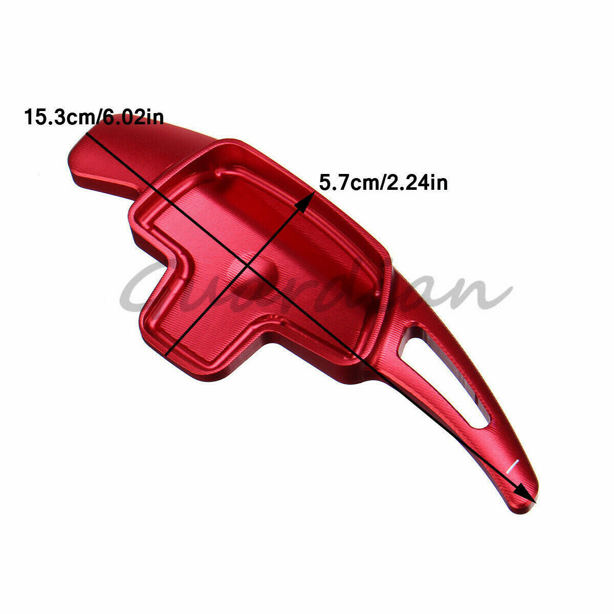 Red Aluminum Steering Wheel Paddle Extension Shifter for Benz CLA GLE 15 16 17