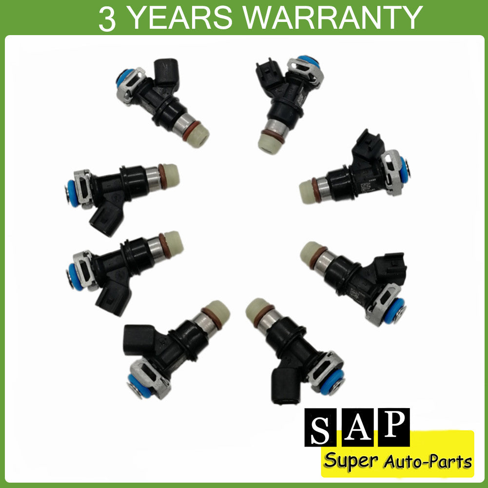 Set of 8 New Fuel Injectors 17114605 Fits For Petrol Car Engine Nozzle