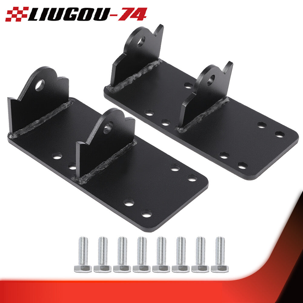 1 pair of engine mount brackets suitable for 73-98 for Chevrolet LS LSX engine replacement adapter boards.