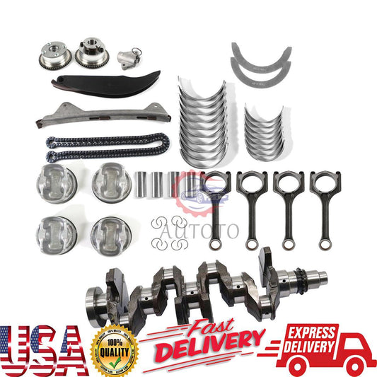 G4NA Crankshaft 623V6-2EH00 -Timing Chain Pistons Rings 23410-2E500 for Hyundai