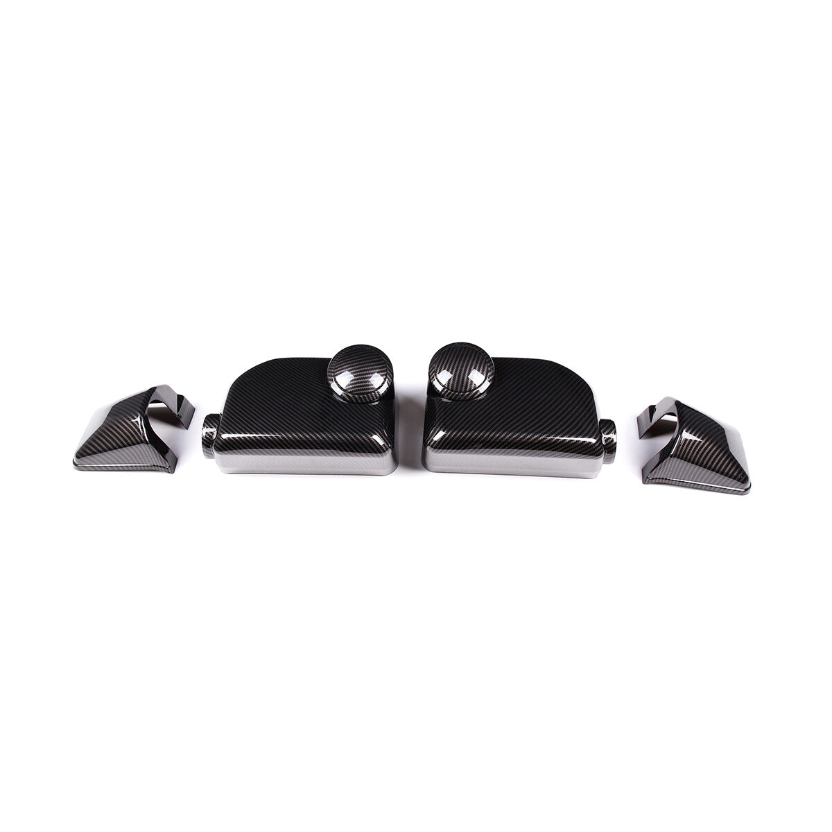Carbon fiber emergency door lock switch sticker decoration for Corvette C8 2020 - 2024