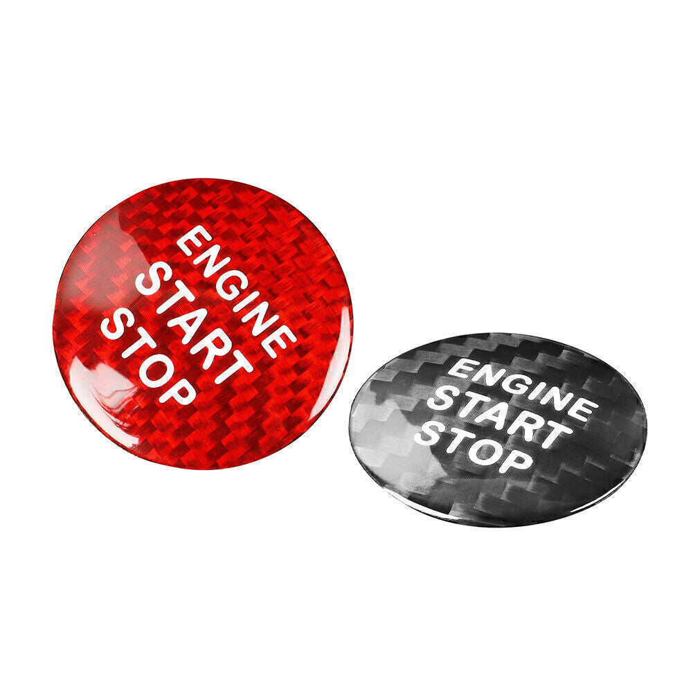 for LEXUS IS250 350 2006-2013 2Color Carbon fiber Engine Start Stop Button cover