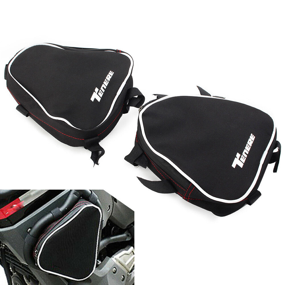 Crash Bars Repair Tool BagsBlack for Yamaha Tenere660 XT660Z XTZ 660 2008-2013