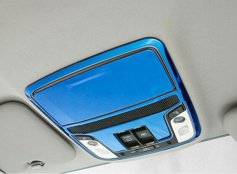 for Honda CRV CR-V 2017-2022 Blue Titanium Front Reading Light Lamp Frame Trim