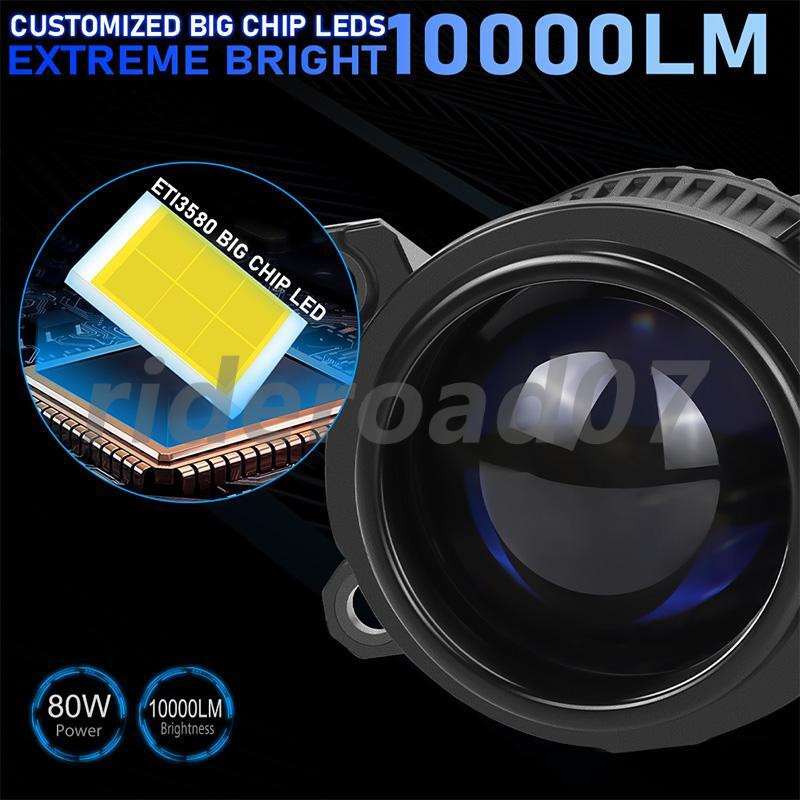 2.0 Fog Lights LED Projector Lens for Toyota for Corolla Hatchback/Cross CHR Prius