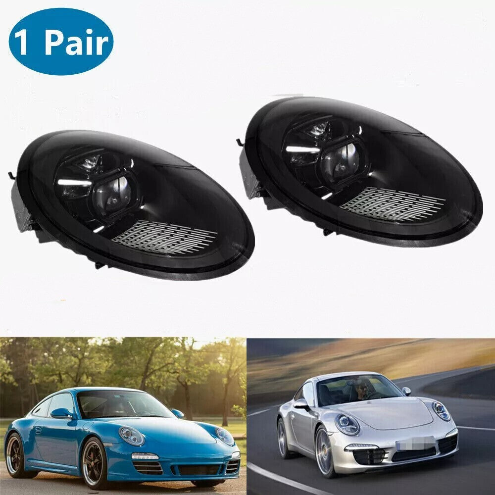 2x Matrix LED PDLS Laser Headlights for Porsche 911 991 991.1 991.2 2012-2018