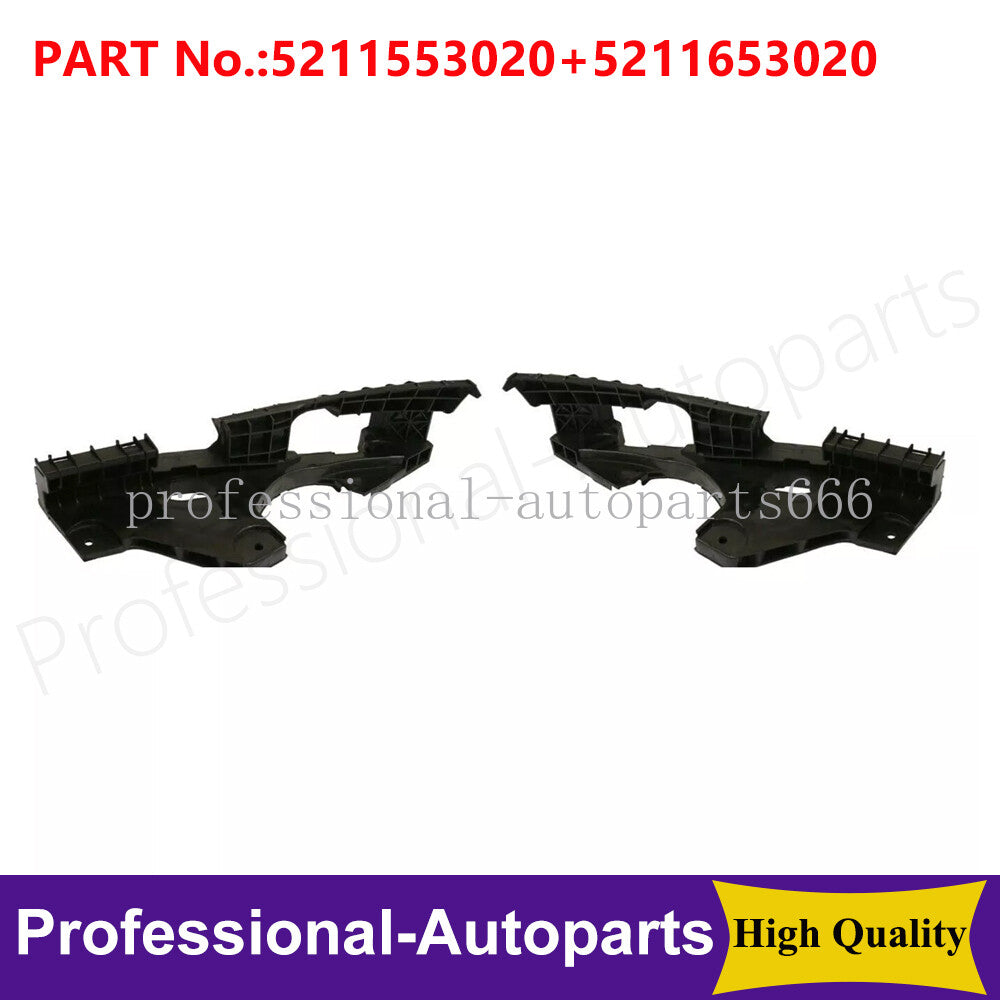 One pair of front left and right bumper brackets are suitable for 2006-2008 for Lexus IS250 IS350