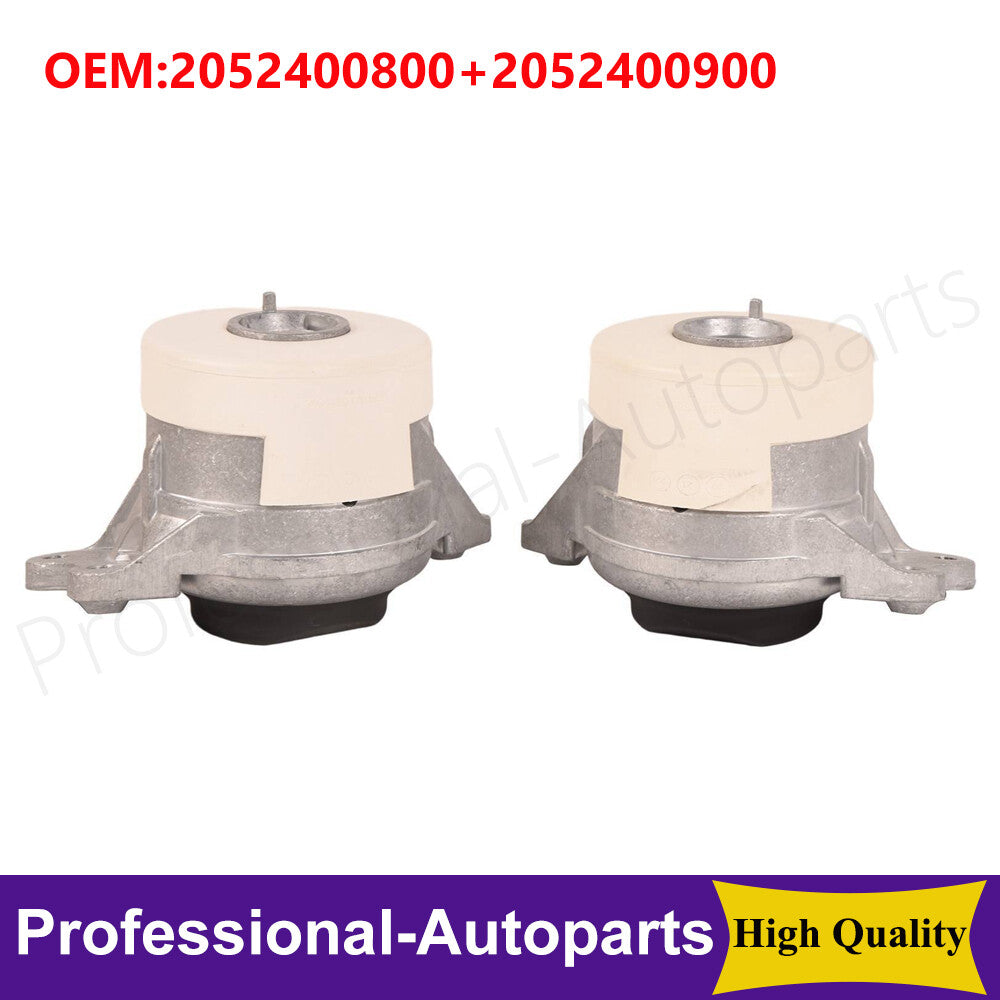 One pair of engine mounts, suitable for Mercedes-Benz C300 2.0L (2015-2018).