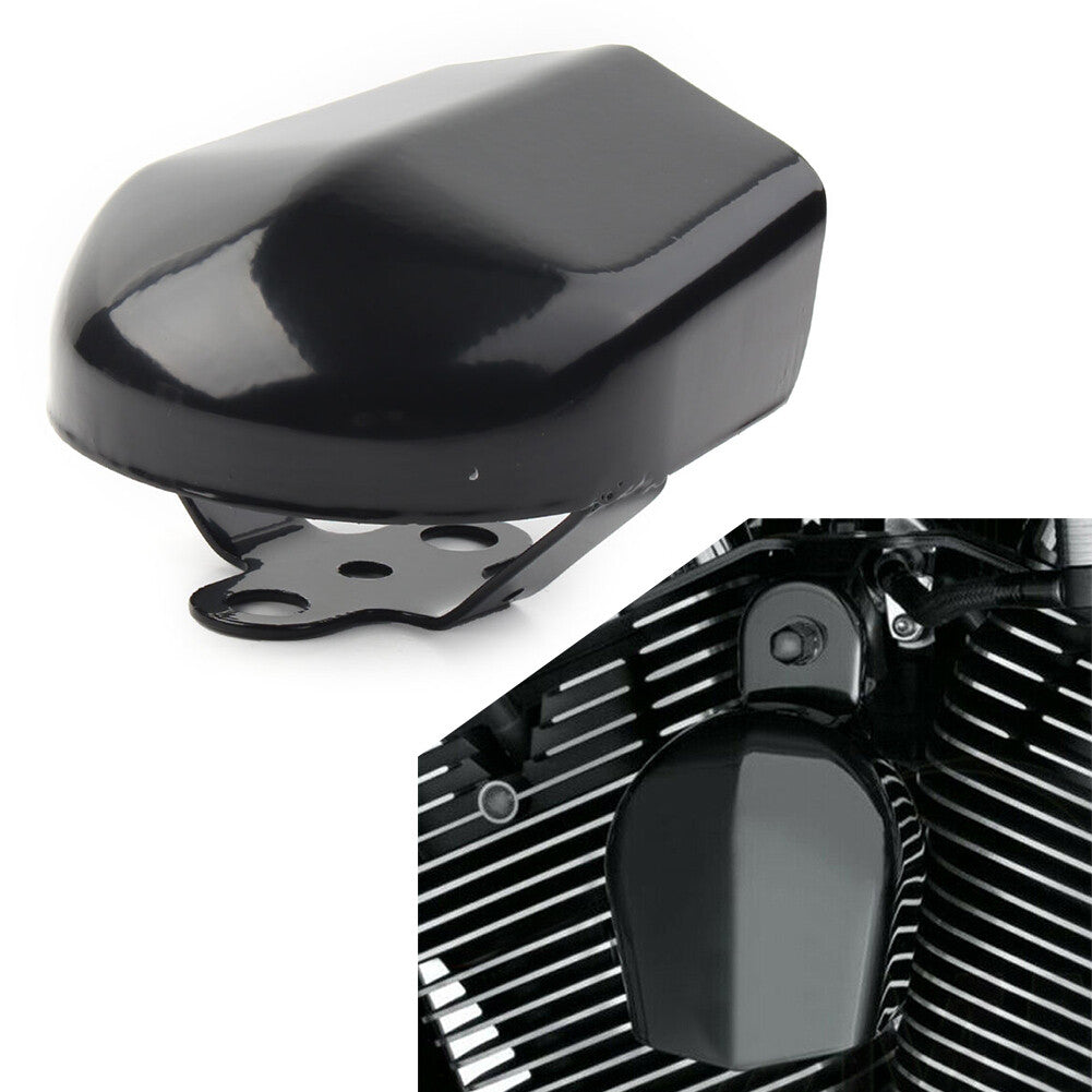 Horn Cover for Harley Touring Road King Glide Street FLHR FLHX 1993-2018 Black