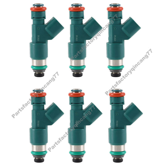 6Pcs Fuel injectors Fit for Volvo XC60 XC70 XC90 S80 3.2L Replace 30777501
