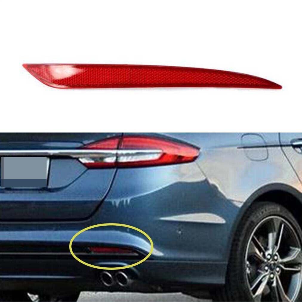 for Ford Fusion 2013-15 Right Side Rear Bumper Reflector Light Turn Signal Lamp