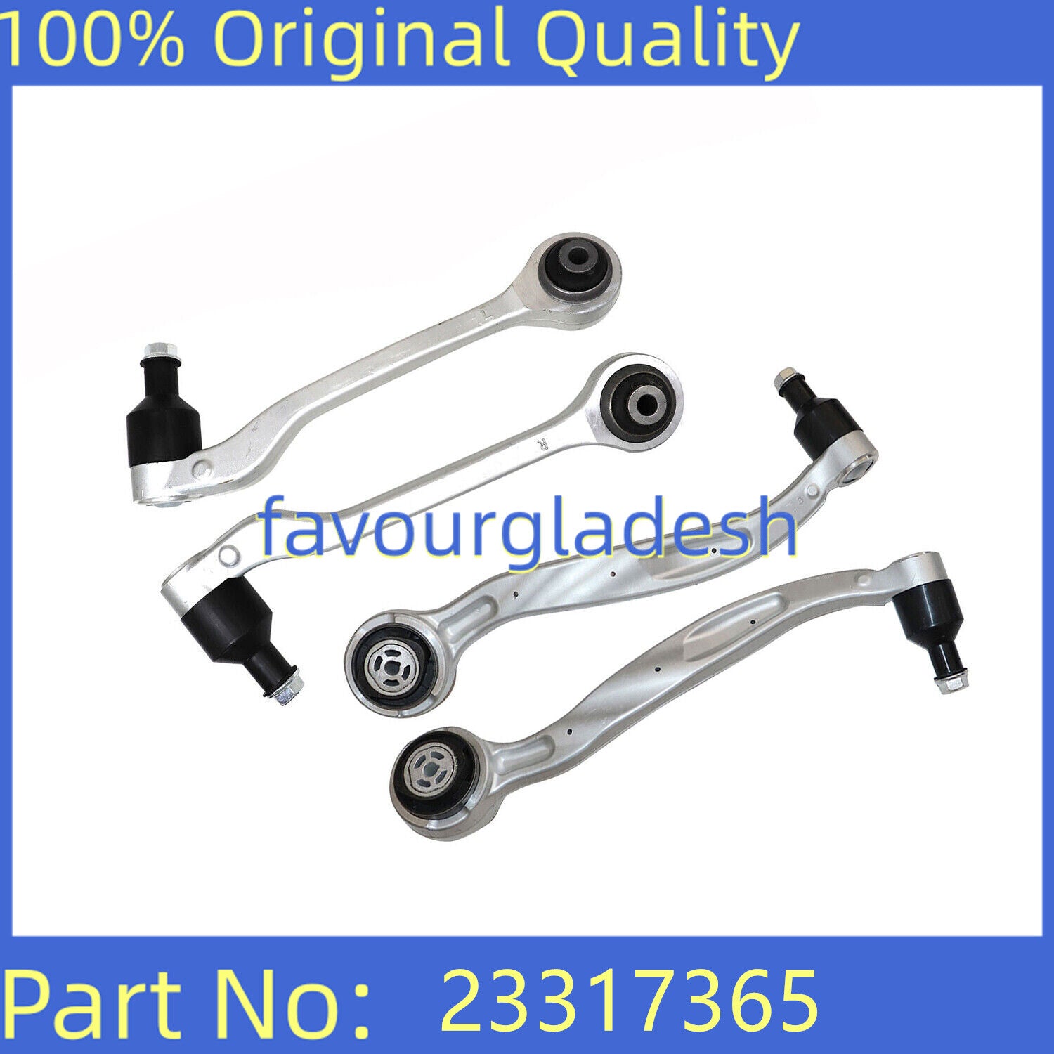 4pcs Control Arm Front LH  RH for Chevrolet Camaro 2016-2021 23317365 23317366