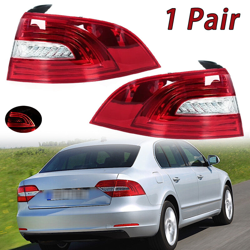 LHRH Tail light Rear Signal Warning Brake Lamp for Skoda SUPERB 2013-2015